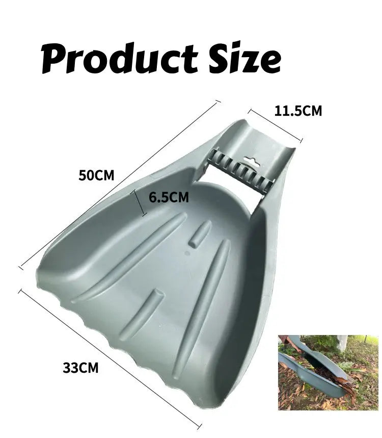 Garden Leaf Scoops (1 Pair / 2 Pieces)