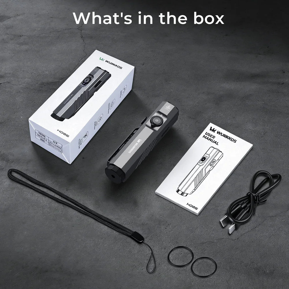 3100-Lumen Rechargeable EDC