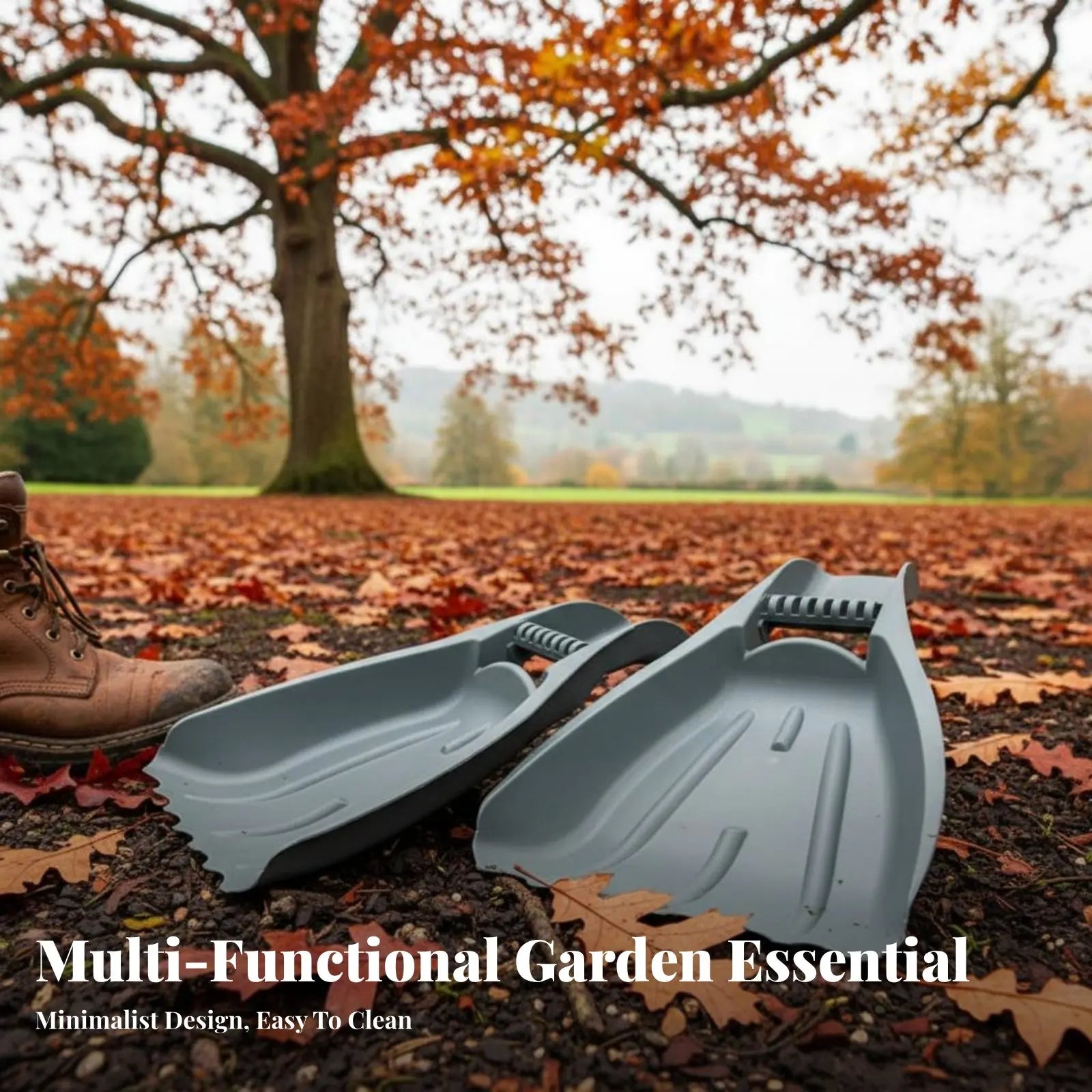 Garden Leaf Scoops (1 Pair / 2 Pieces)