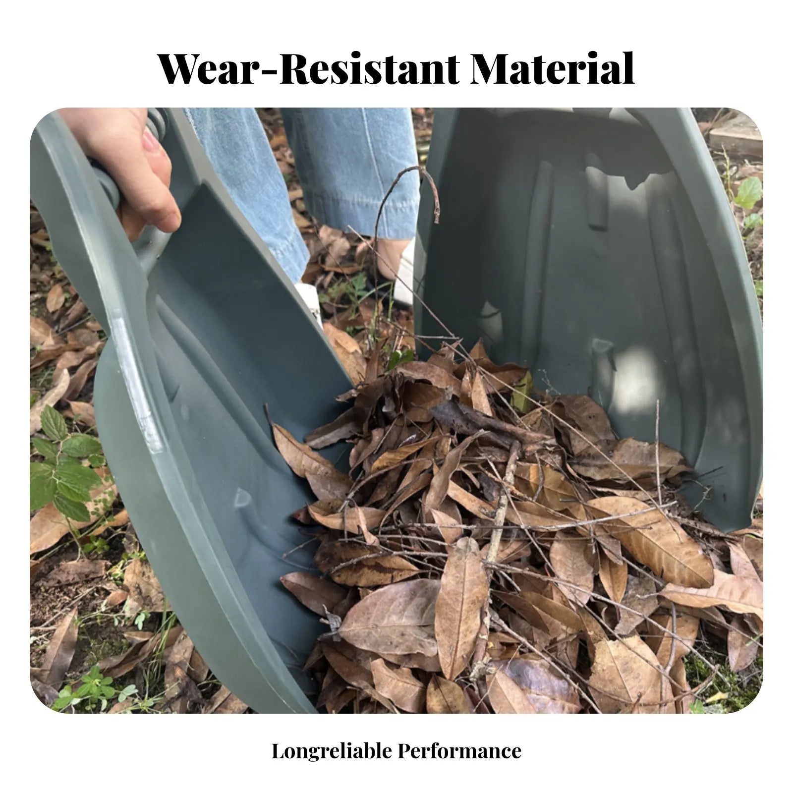 Garden Leaf Scoops (1 Pair / 2 Pieces)
