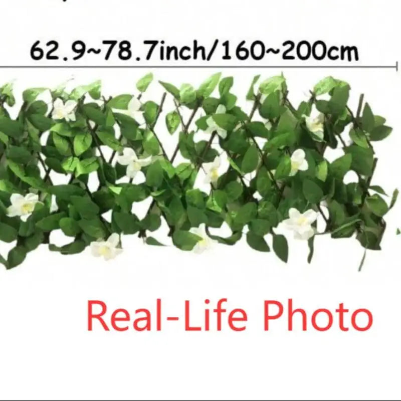 Expandable Artificial Ivy Privacy Fence Screen