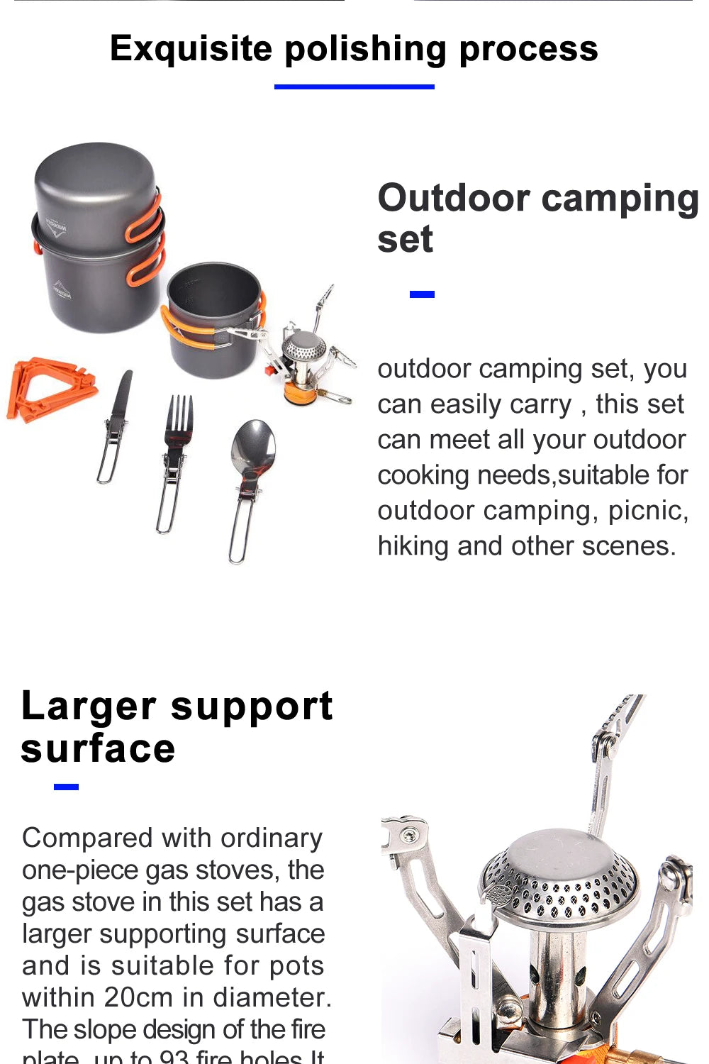 Camping PRO Cookware Set