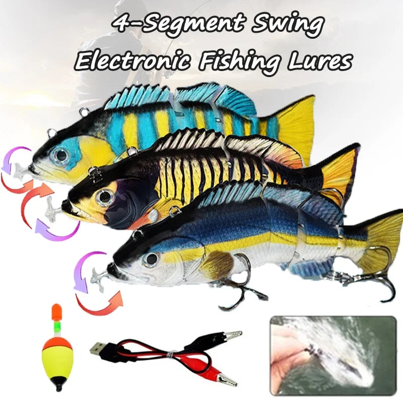 13cm/5.1" Rechargeable Robotic Fishing Lure