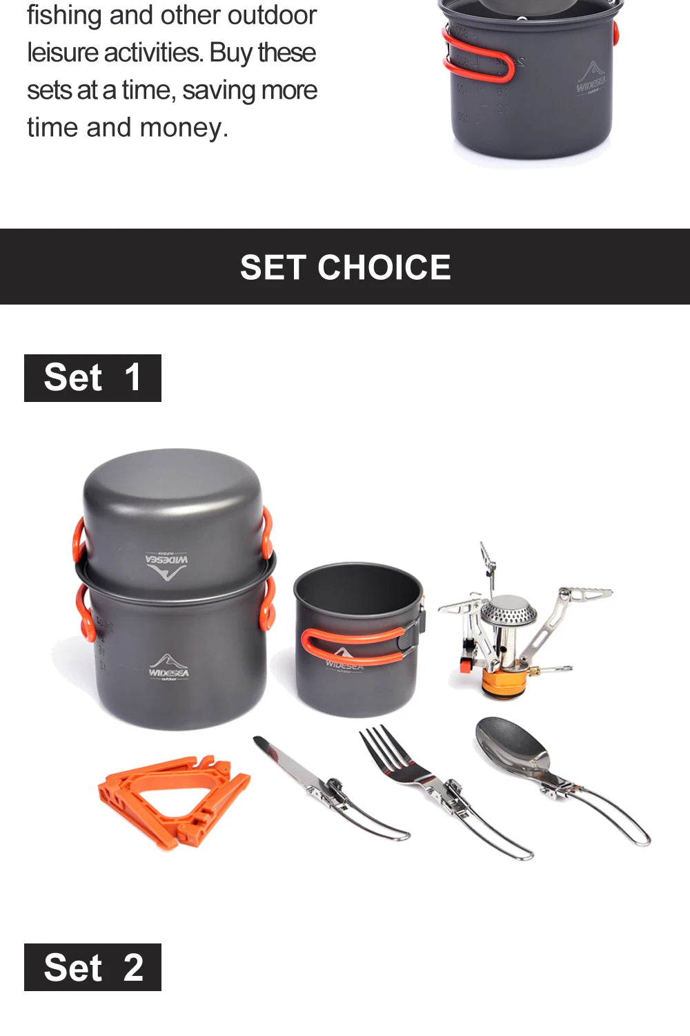 Camping PRO Cookware Set