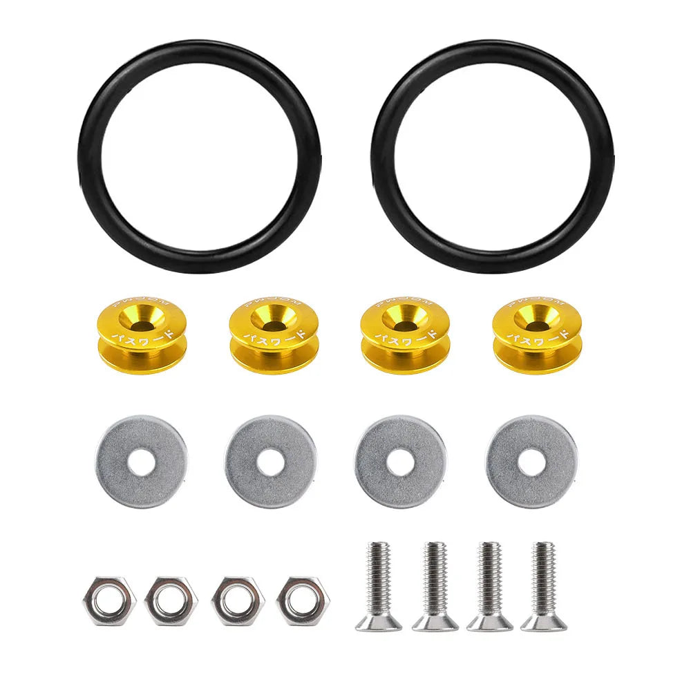 Universal Aluminum Quick-Release Bumper Fastener Kit