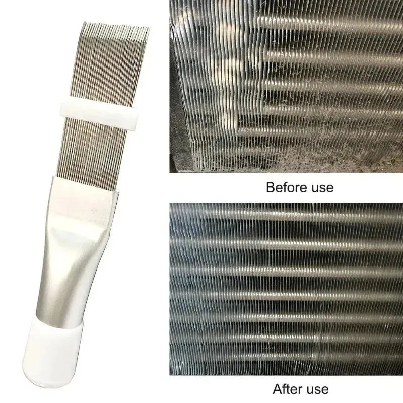 AC Fin Straightener & Radiator Cleaning Brush Tool Kit
