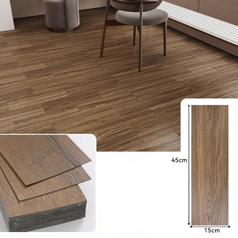 Self-Adhesive Floor Sticker 10Pcs 45X15Cm