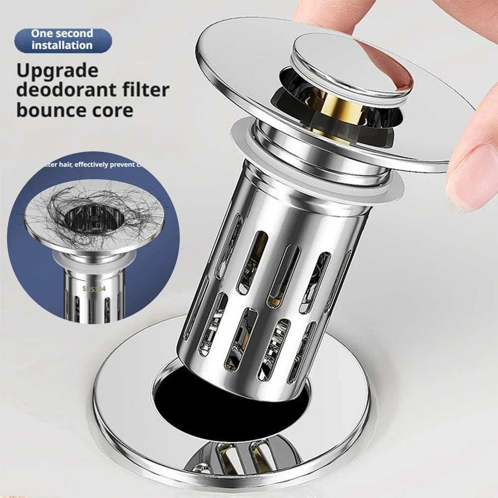 Universal Pop-Up Basin Drain Plug (R)