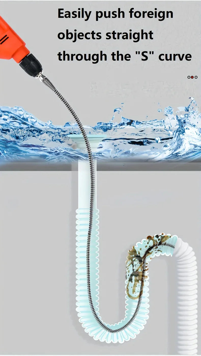Electric Drain Cleaner Spring Auger