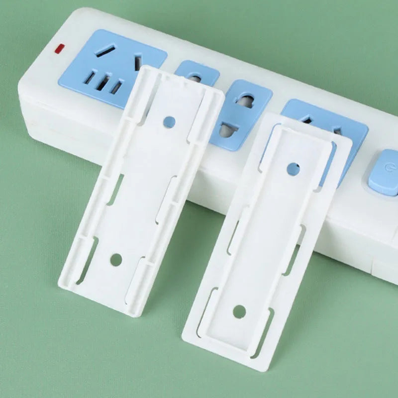 5/10Pcs Self-Adhesive Power Strip Wall Holders