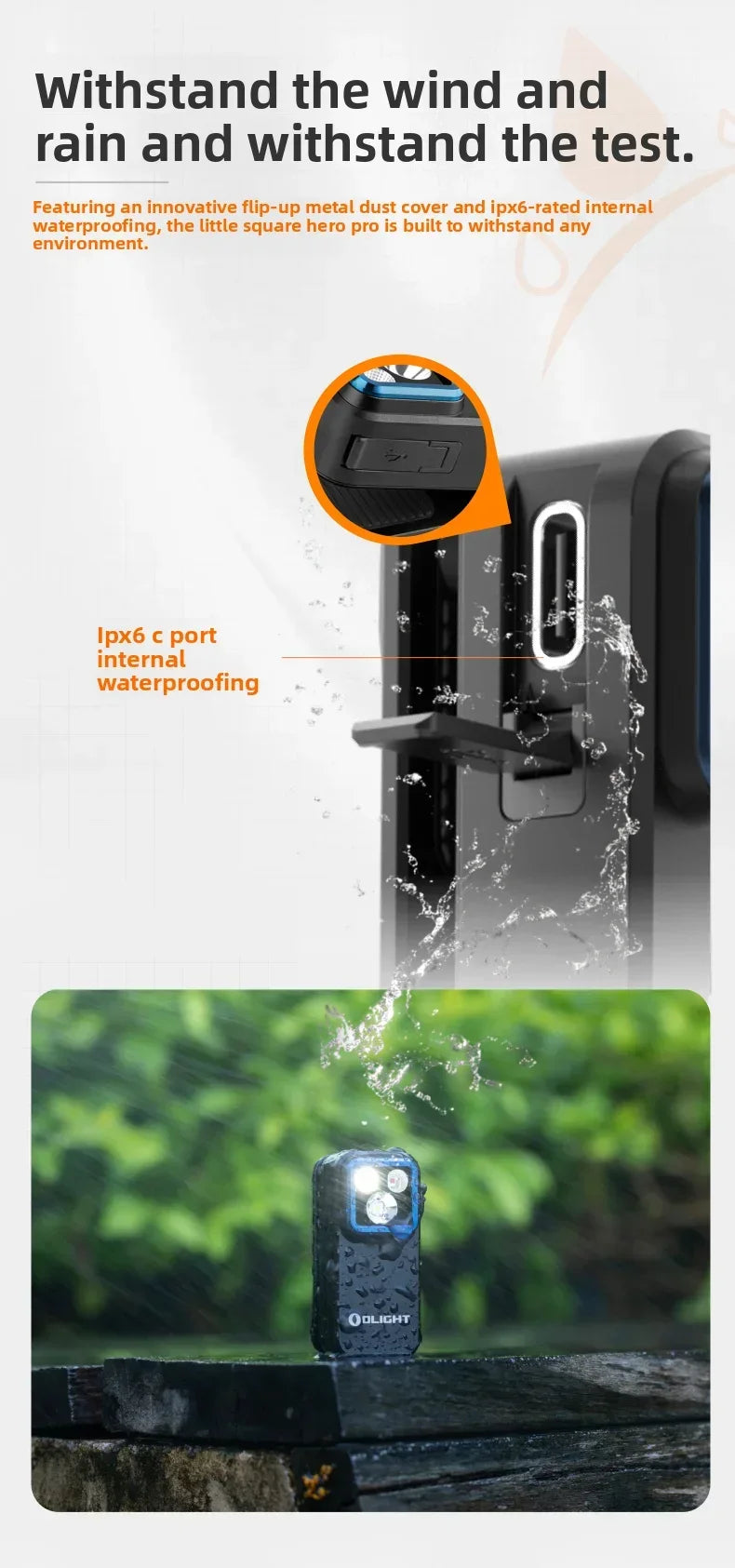 Mini Magnetic Clip-On LED Flashlight