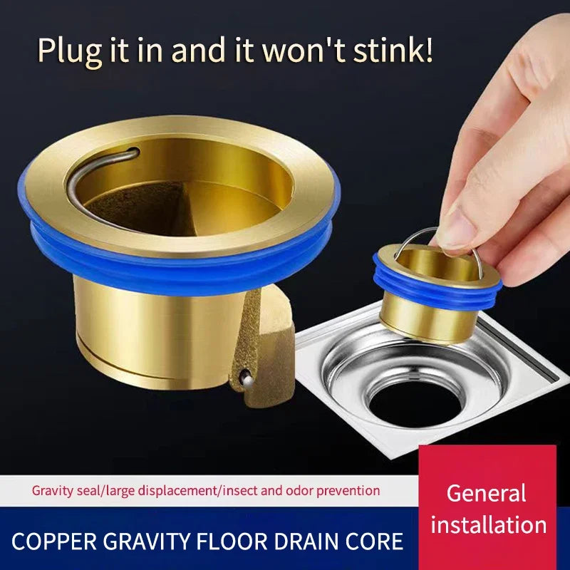 All-Copper Floor Drain Core