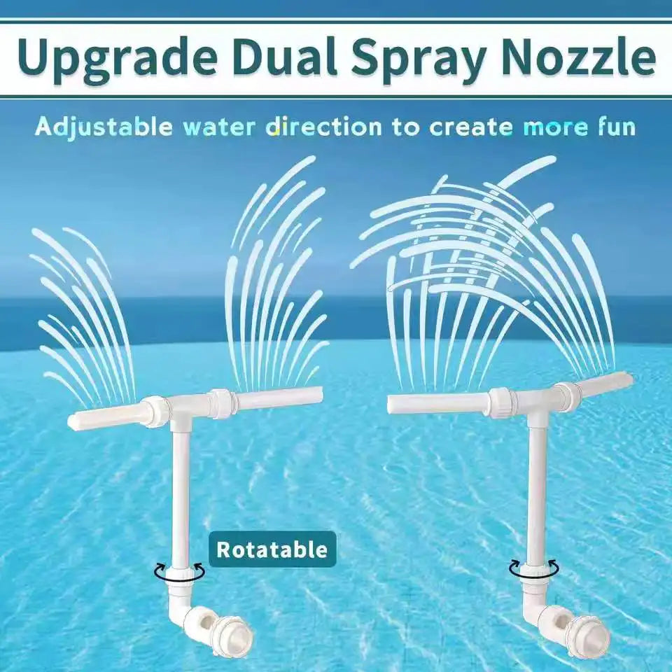 Pool Waterfall Fountain Sprinkler