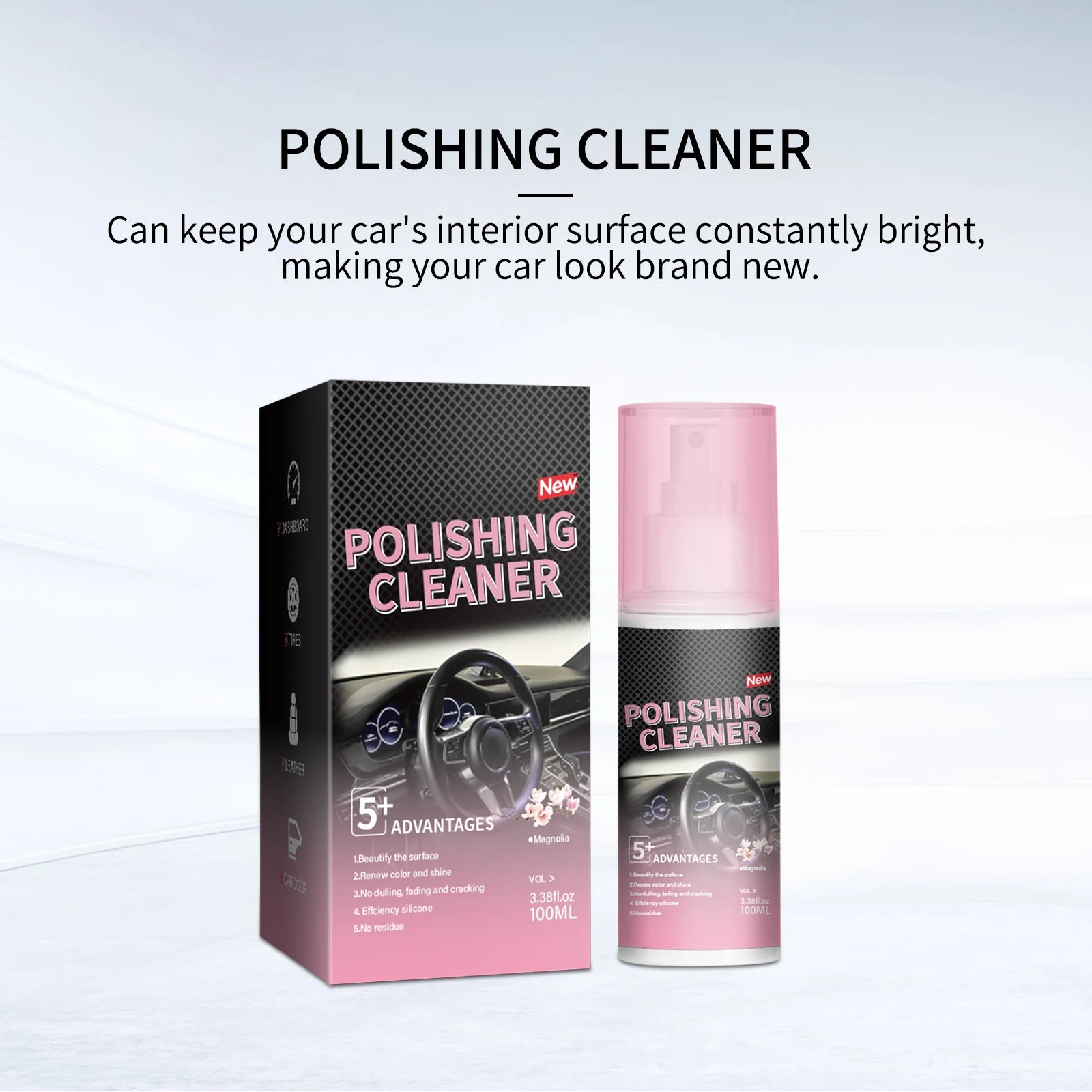 Car Interior Polishing Cleaner