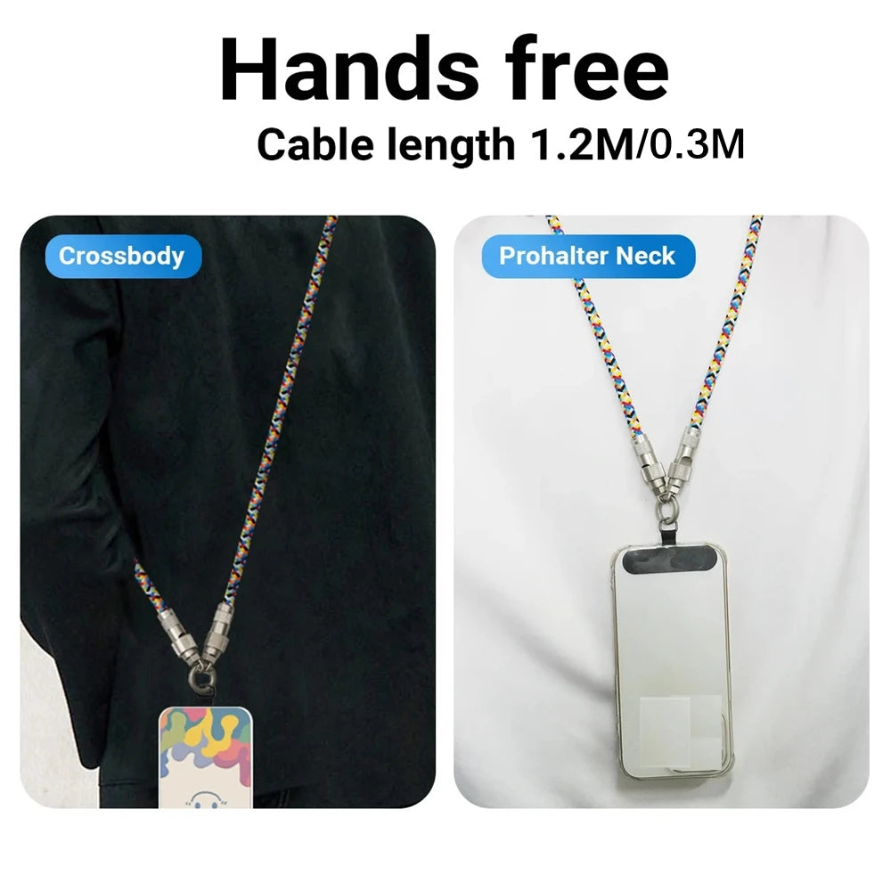 2-in-1 Phone Lanyard & 60W Fast Charging Cable