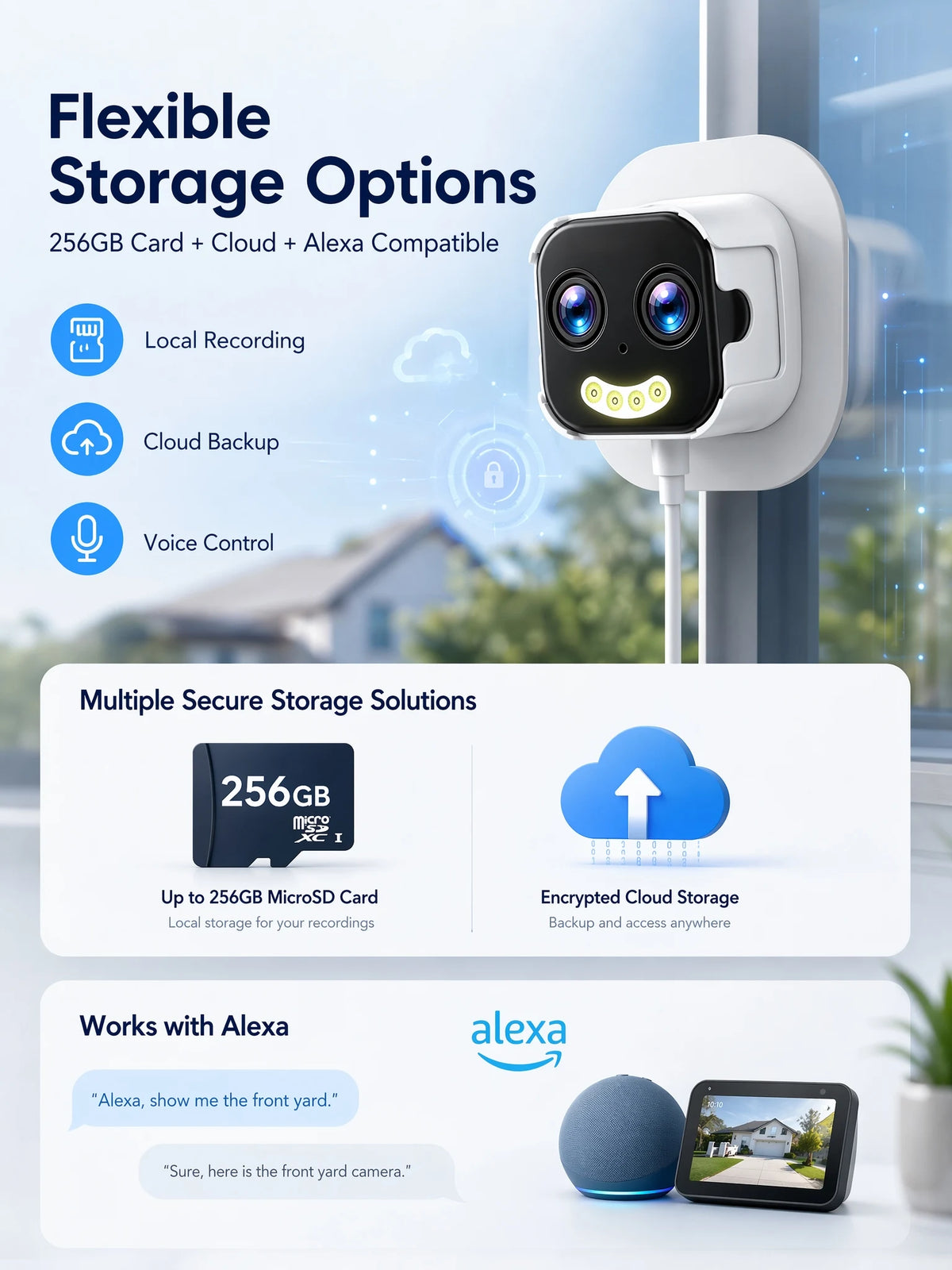 PRO 5MP Dual-Lens WiFi Security Camera with 10X Zoom