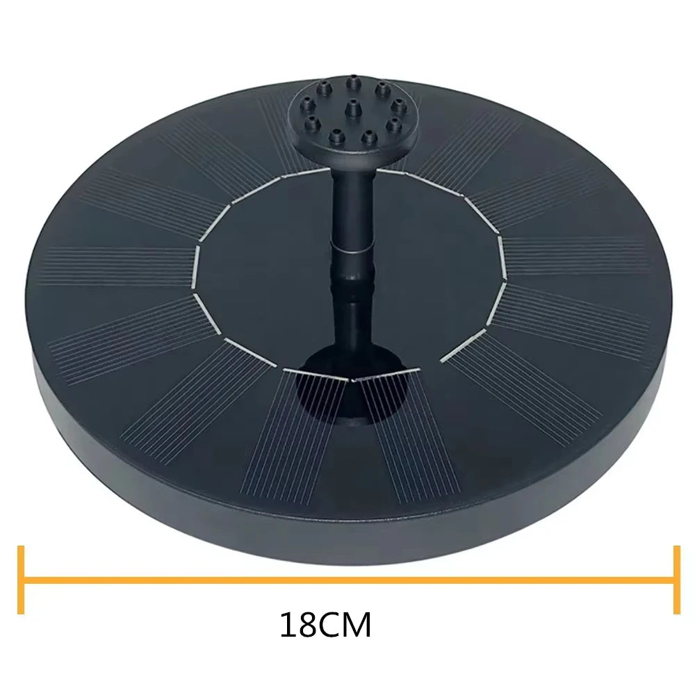 Solar Water Fountain