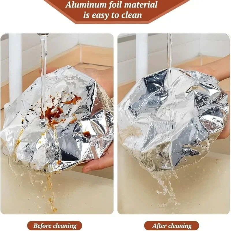 Reusable Aluminum Foil Food Covers