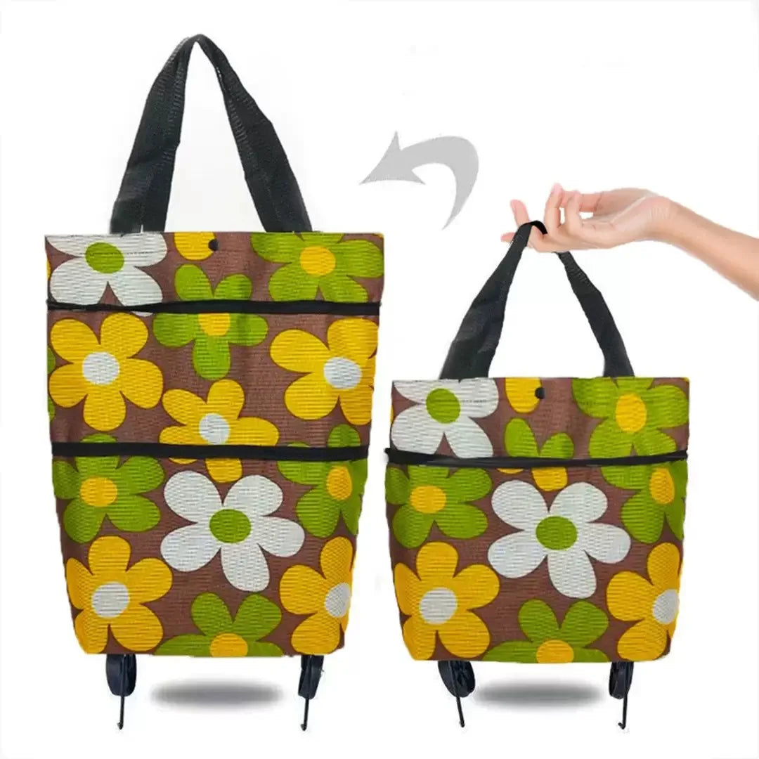 Foldable Shopping Trolley Bag