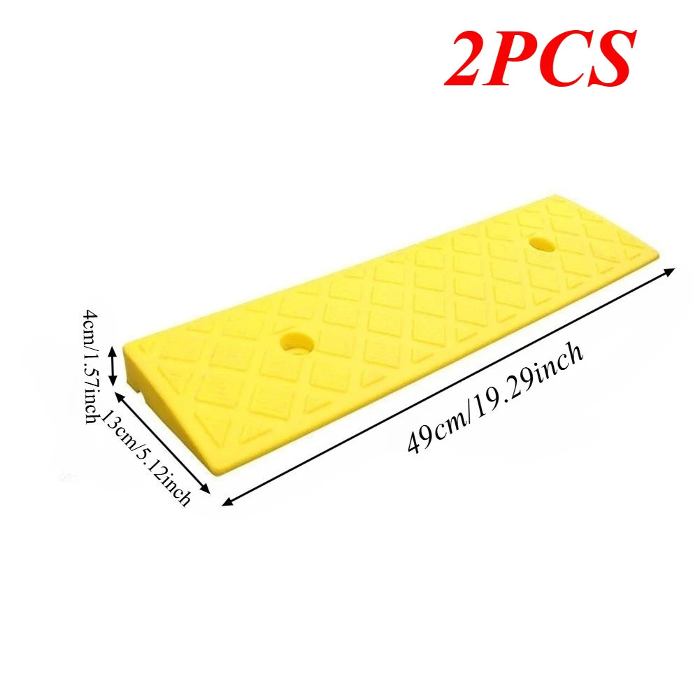 Heavy-Duty Portable Rubber Curb & Threshold Ramp