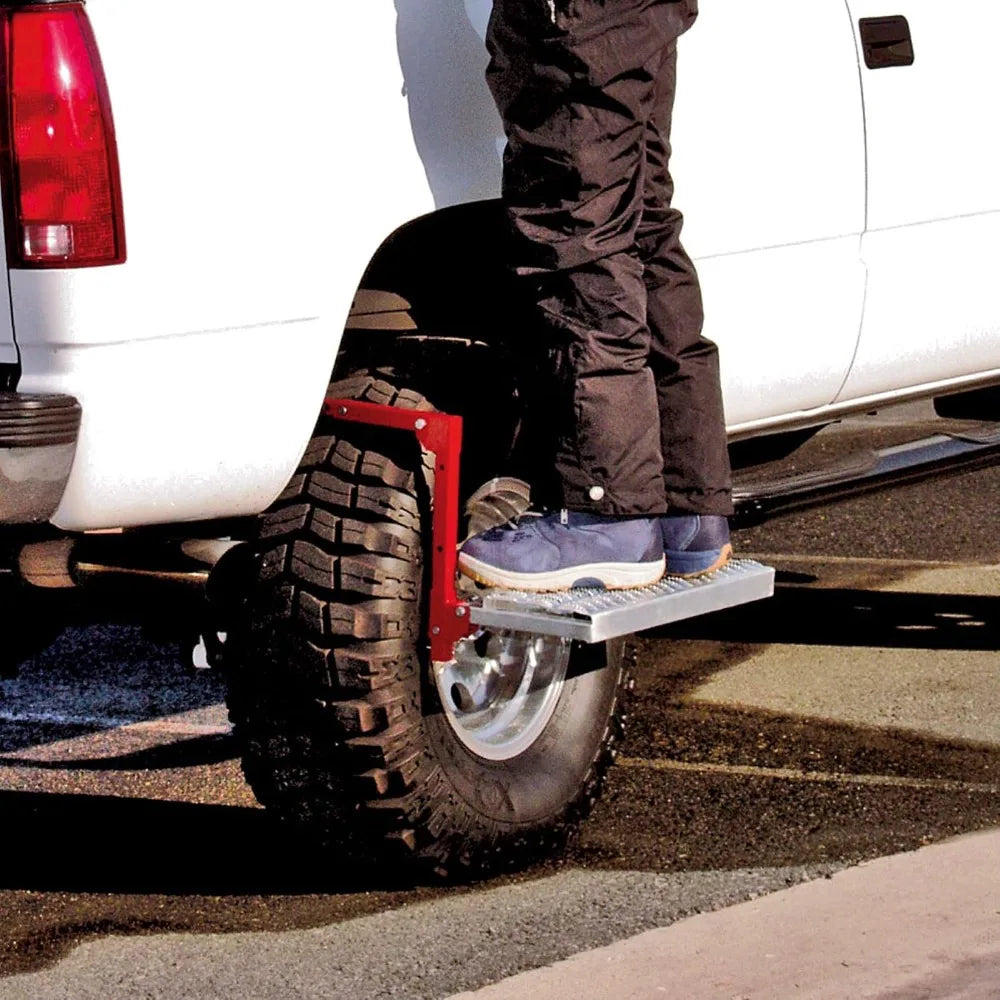 Adjustable Folding Truck Tire Step (300 lbs)