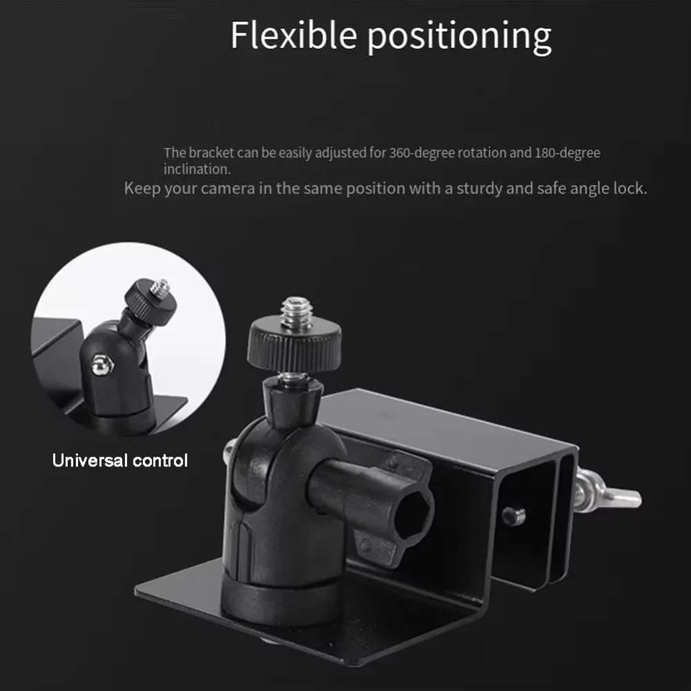 Metal Rain Gutter Security Camera Mount