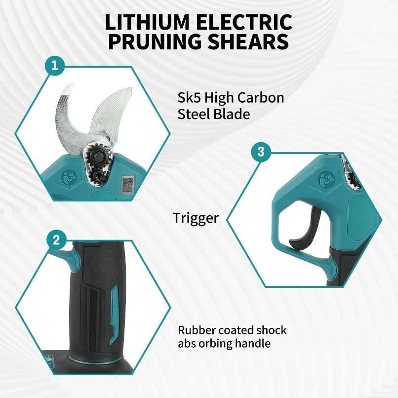 Tijeras de podar eléctricas inalámbricas sin escobillas de 45 mm (MR)