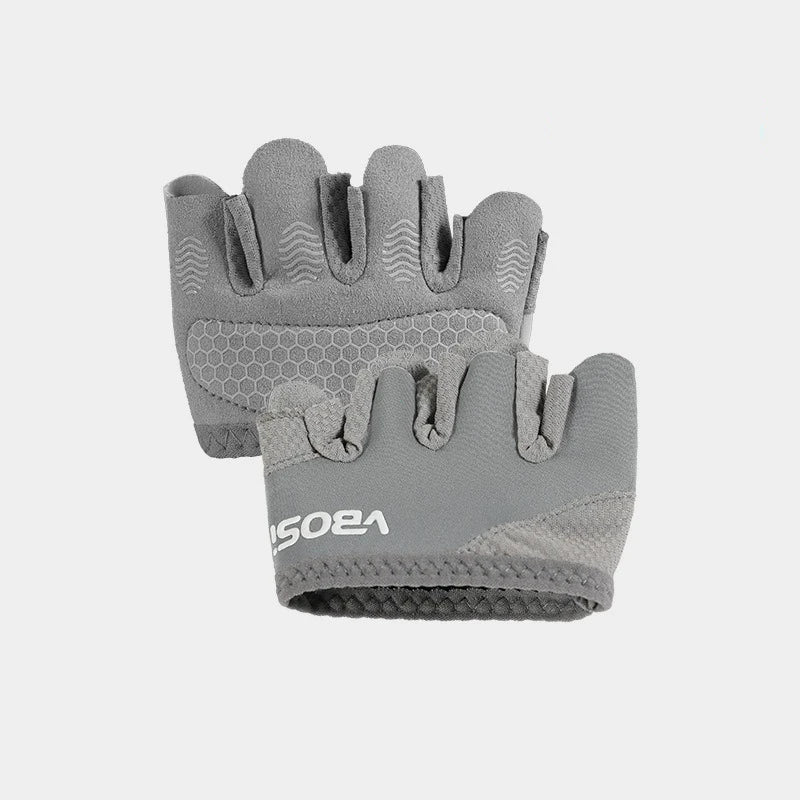 Four-Finger Non-Slip Fitness & Pilates Gloves