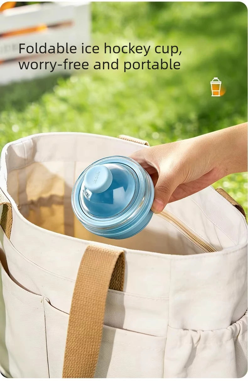 2-in-1 Ice Ball Water Bottle & Mold
