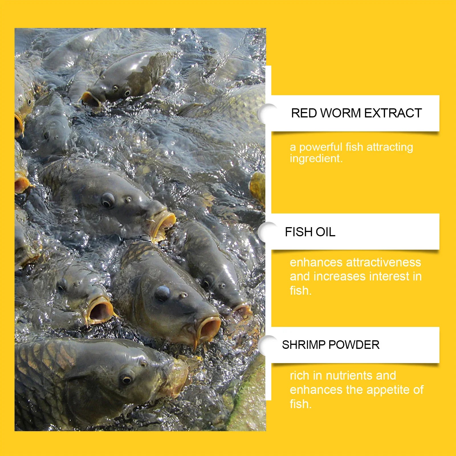 Red Worm Fish Attractant Oil 3.4oz (100ml)