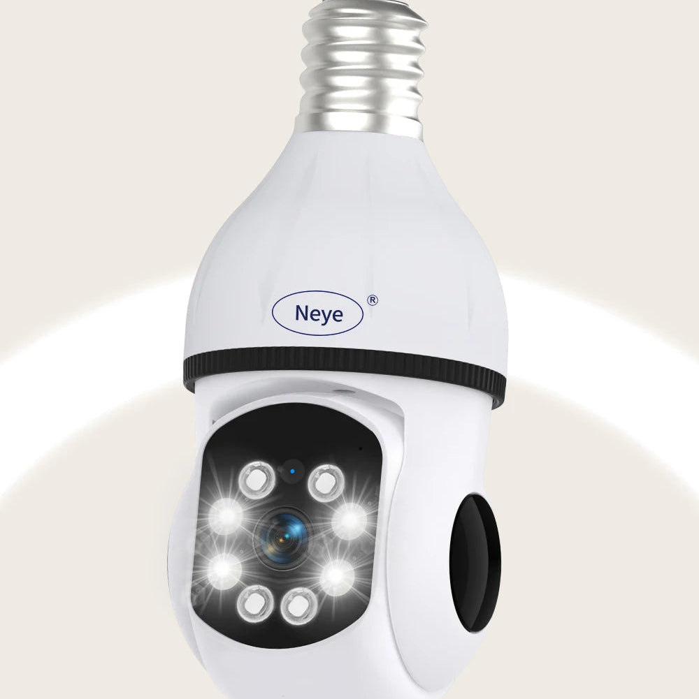 360° E27 WiFi Light Bulb Security Camera