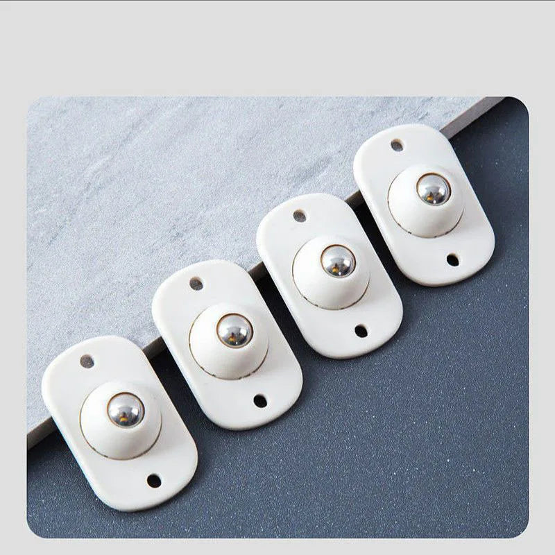 360° Self-Adhesive Furniture Caster Wheels (4-Pack)