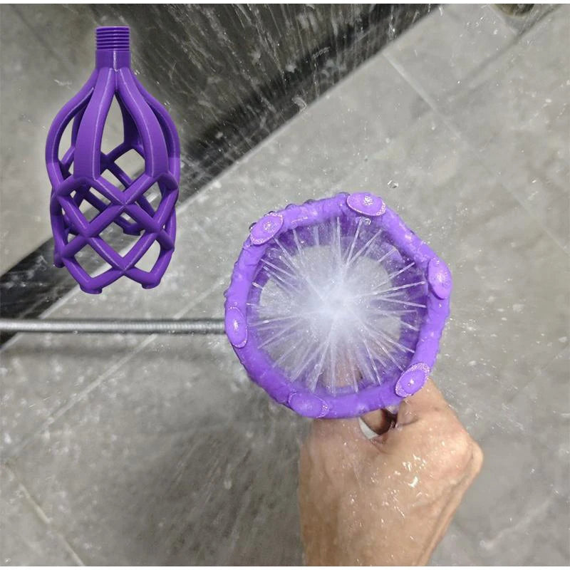 3D Printed High-Pressure Woven Cage Showerhead