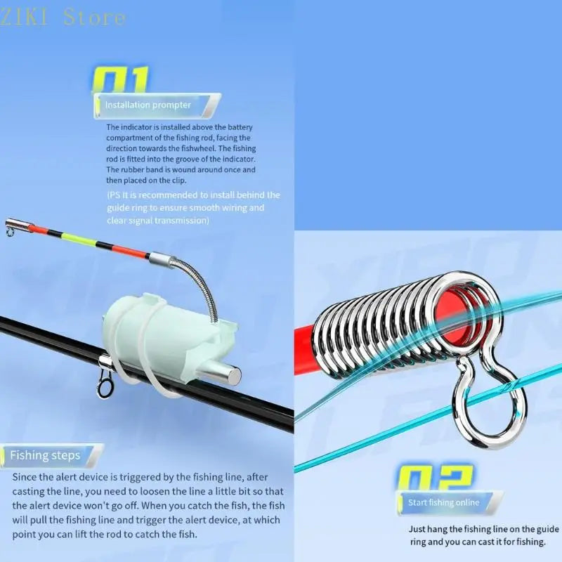LED Fishing Bite Alarm with Sound