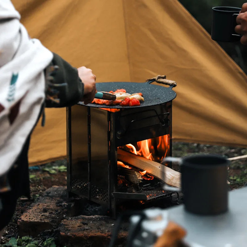Wood Burning Camp Stove