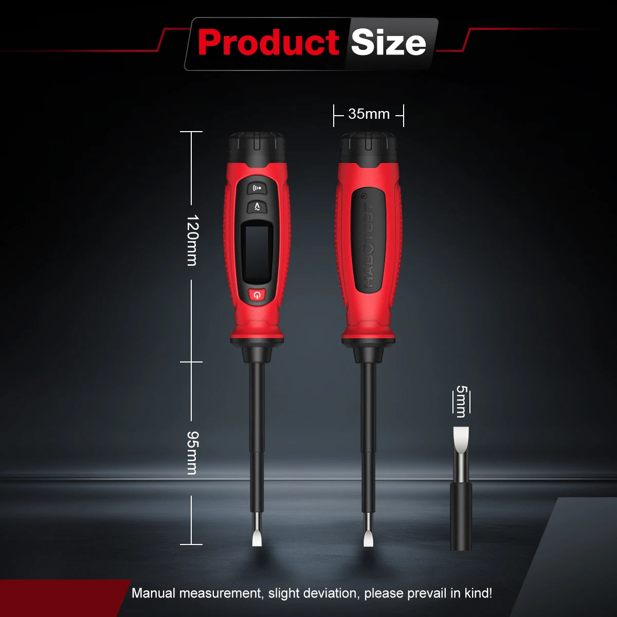 HT95B Digital Screwdriver Voltage Tester