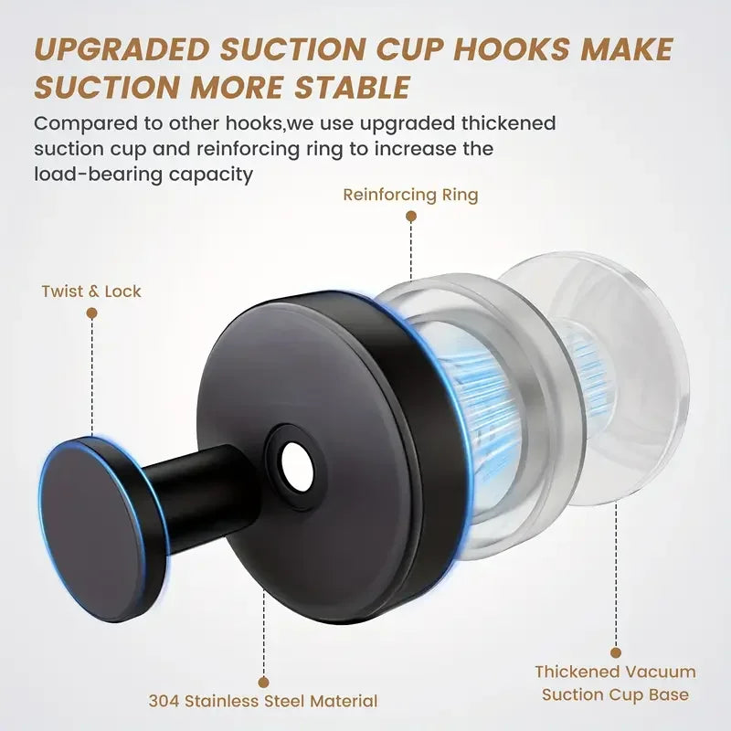 Vacuum Suction Cup Hooks
