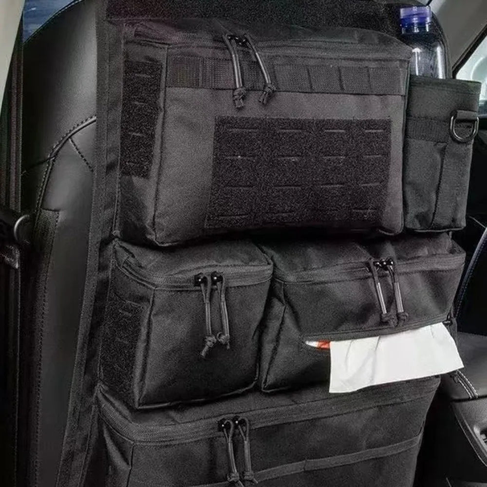 Multi-Pocket Car Seat Organizer Bag