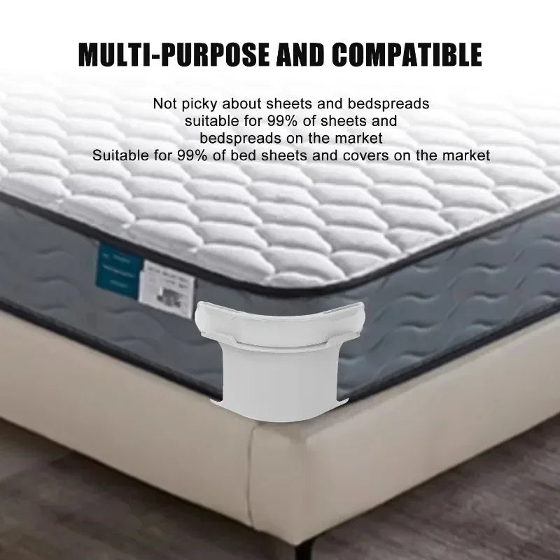 Heavy-Duty Bed Sheet Corner Clips