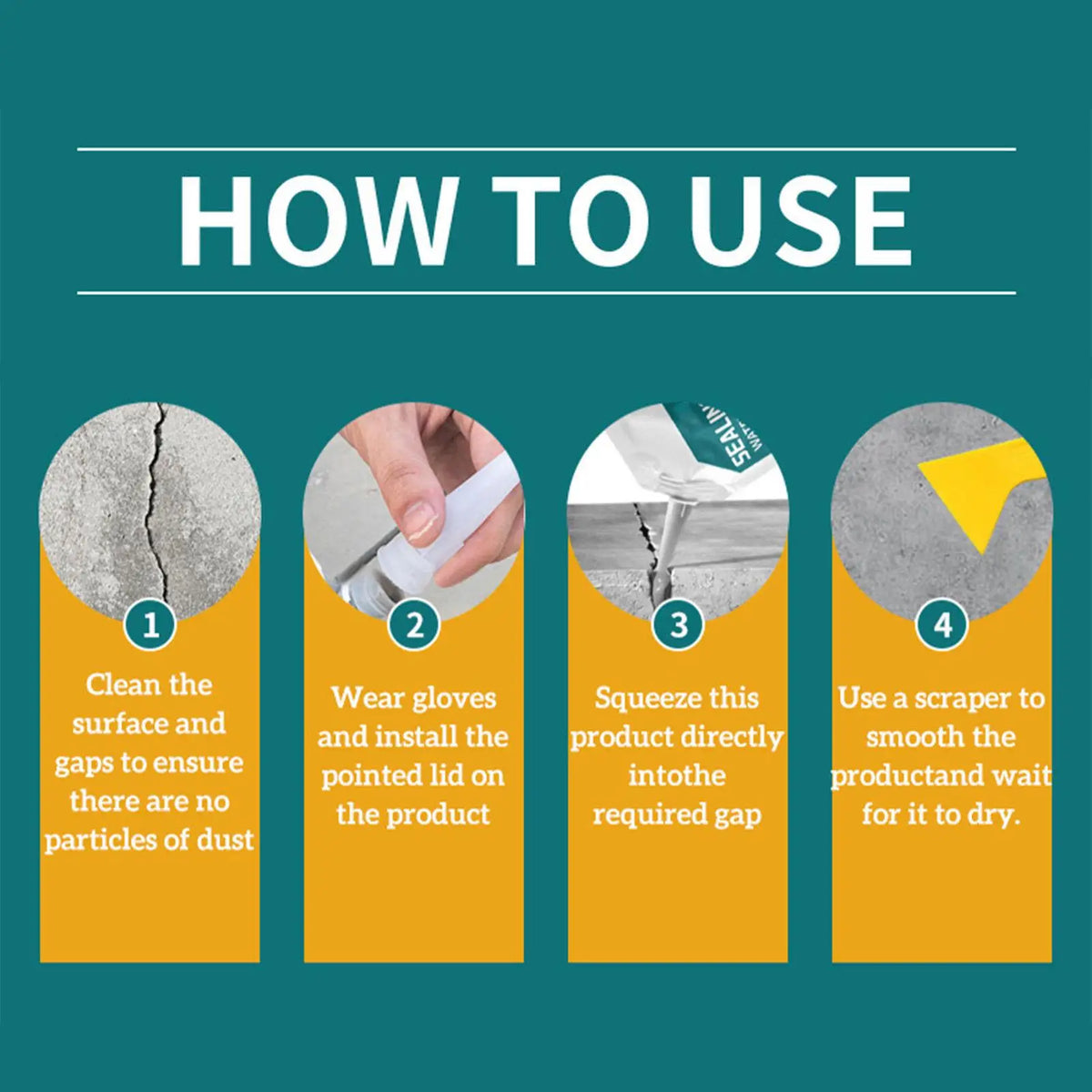 Concrete Crack Repair Filler 500ml