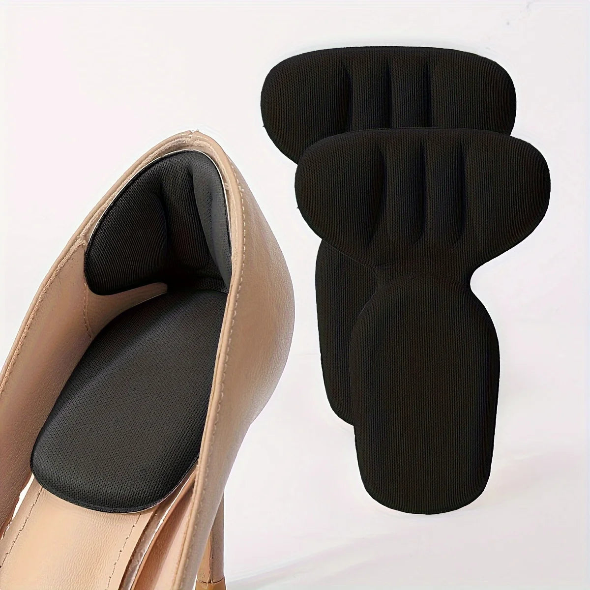2 Pack T-Shaped Foam Heel Pads for High Heels