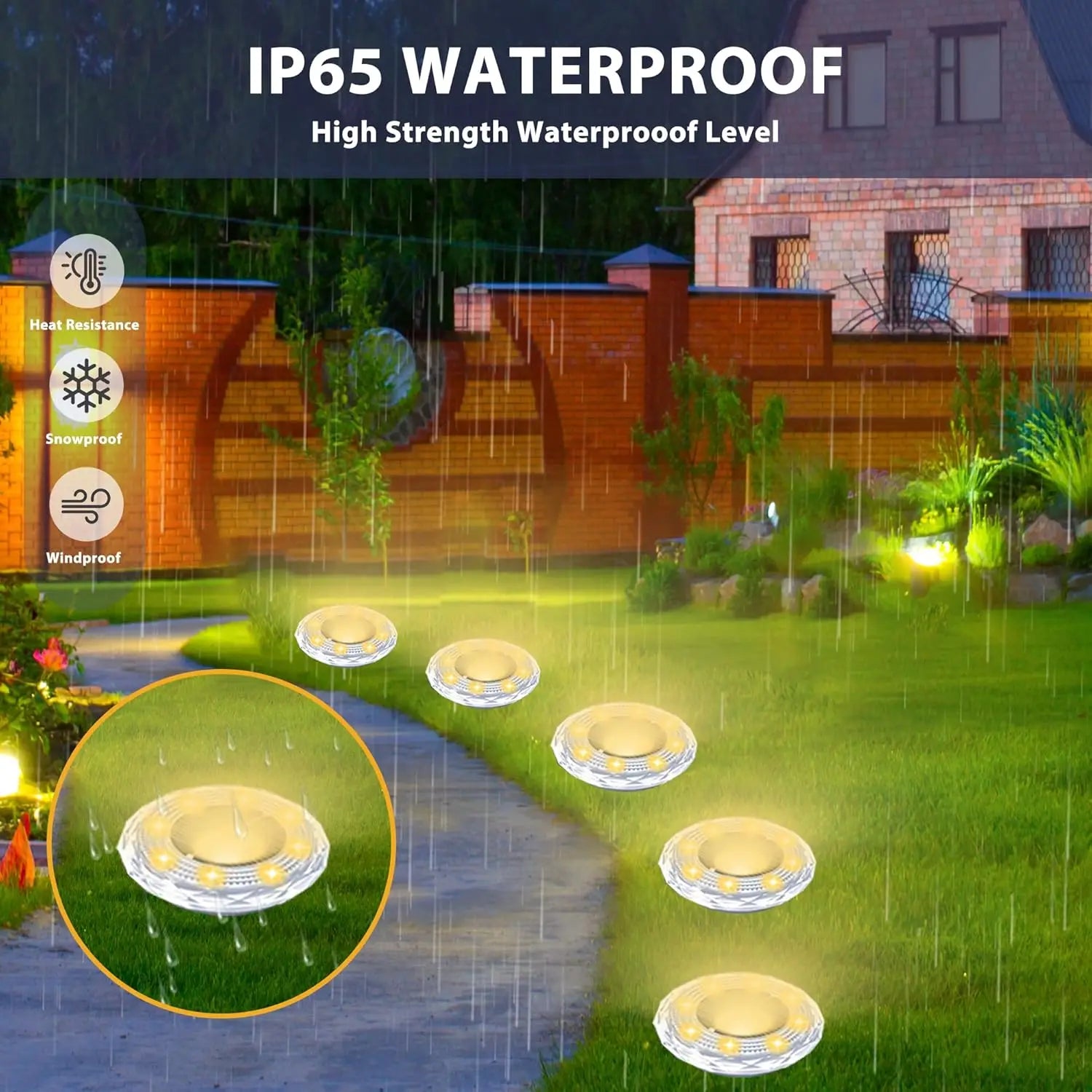 Solar LED In-Ground Lights
