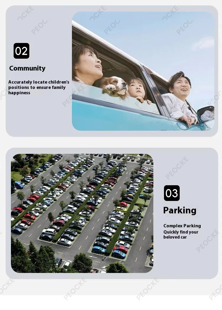 Smart Location Tag Keychain