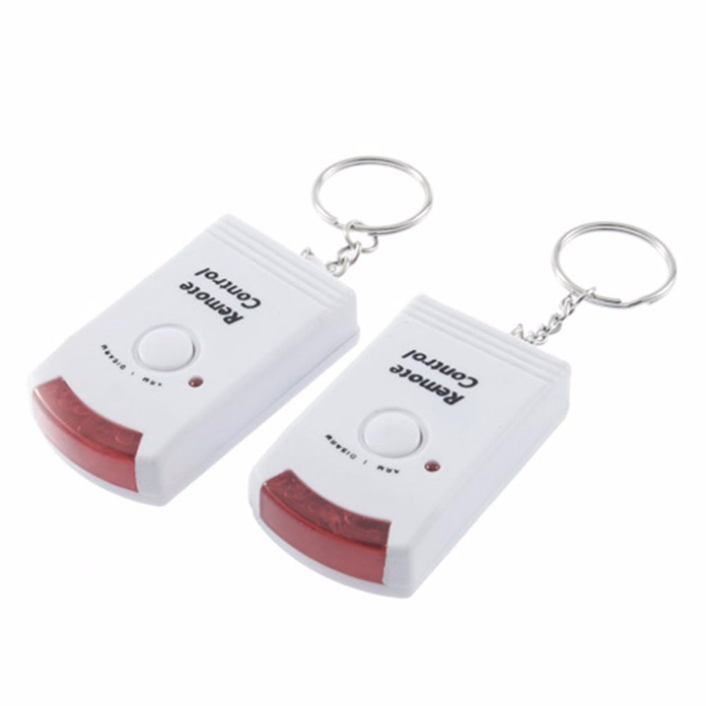 Wireless PIR Motion Sensor Alarm with 2 Remotes