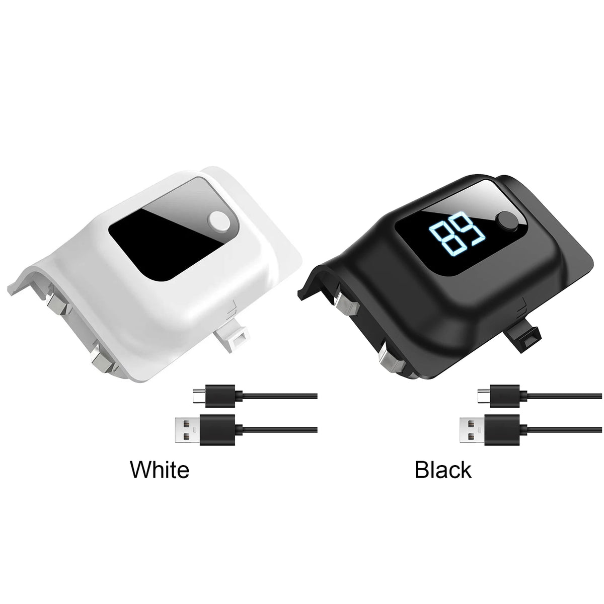 1200mAh Rechargeable Controller Battery Pack with LED Display