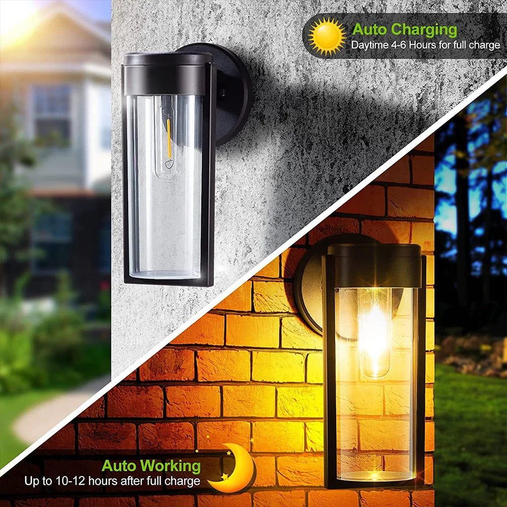 Solar LED Outdoor Wall Light