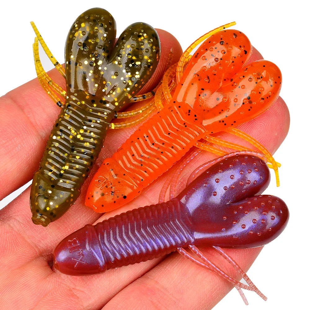 10 Pack Insect Soft Fishing Lures