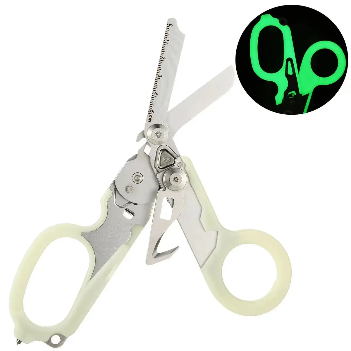 6-in-1 Foldable Emergency Rescue Scissors