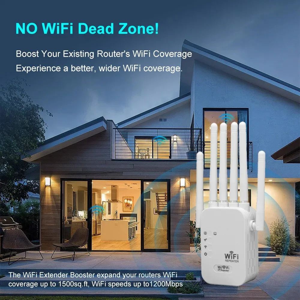 Wireless WiFi Repeater 1200Mbps