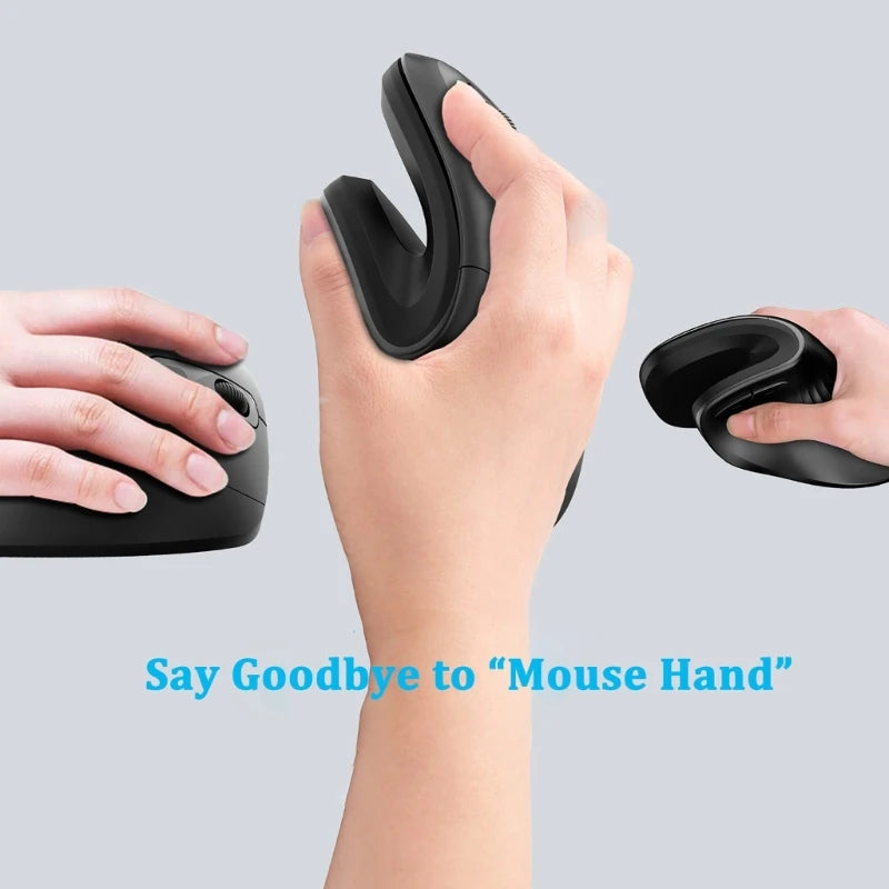 Right-Hand Ergonomic Vertical USB Optical Mouse